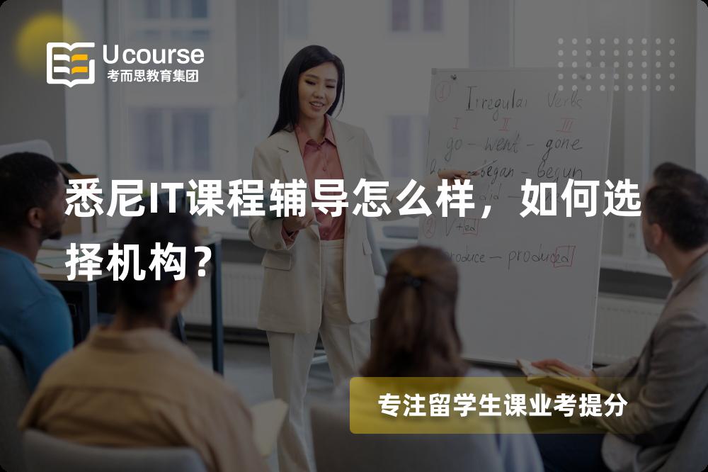 悉尼IT课程辅导