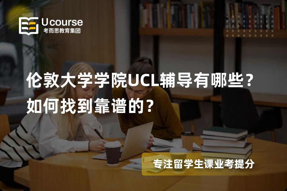 伦敦大学学院辅导