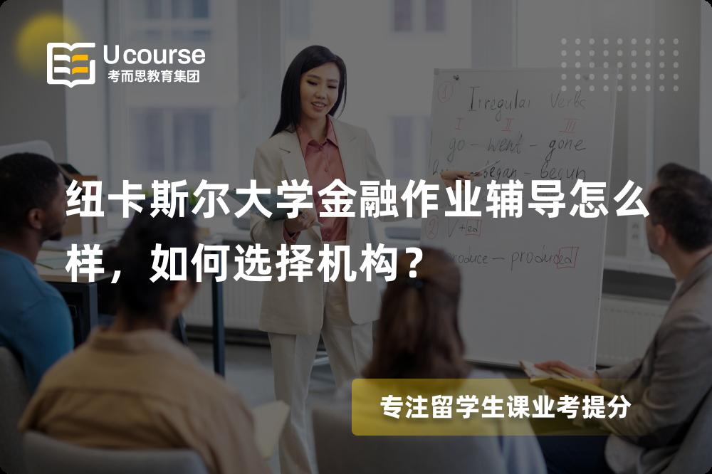 纽卡斯尔大学金融作业辅导