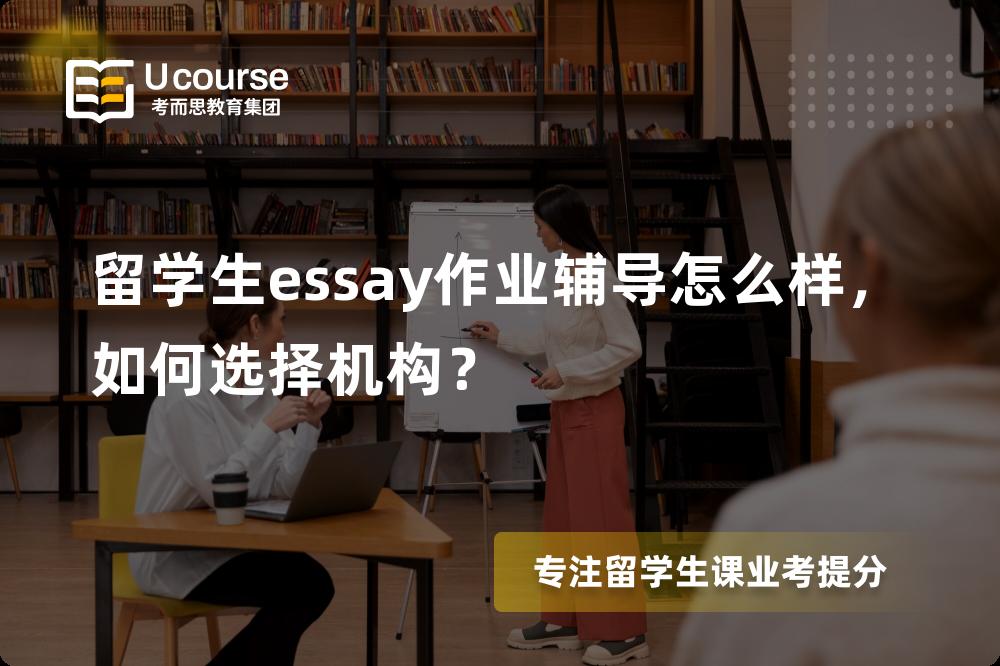 留学生essay作业辅导