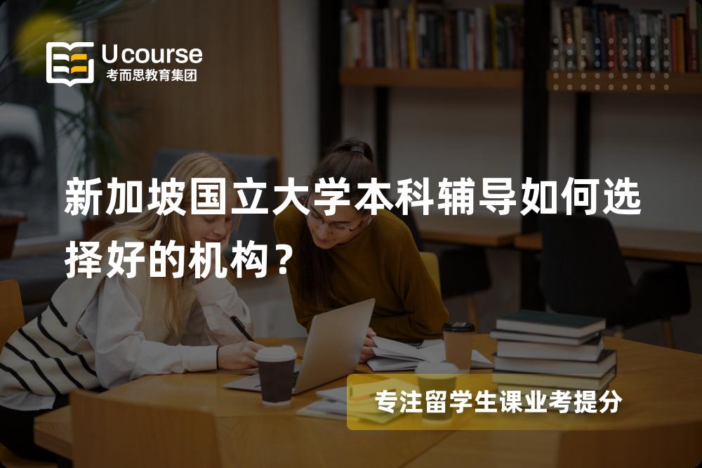 新加坡国立大学本科辅导