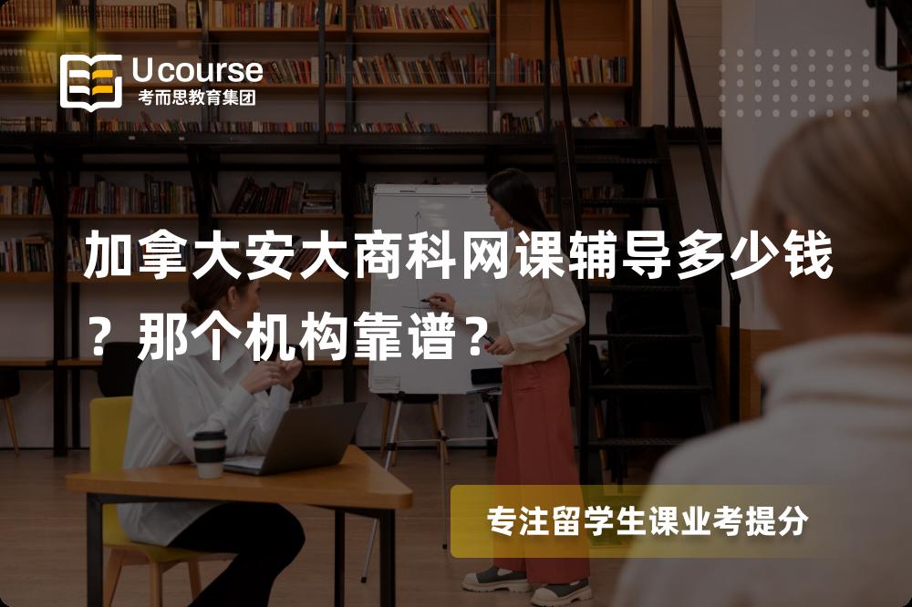 加拿大安大商科网课辅导