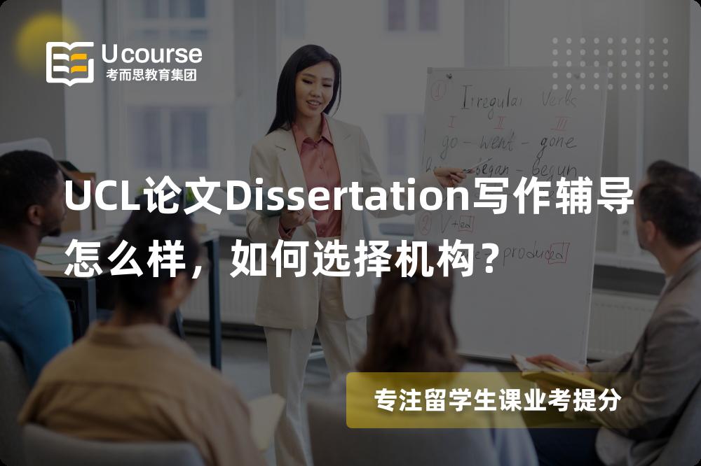 UCL论文Dissertation写作辅导