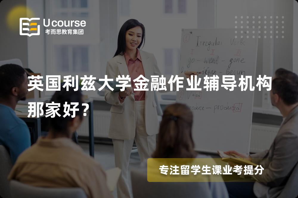 英国利兹大学金融作业辅导
