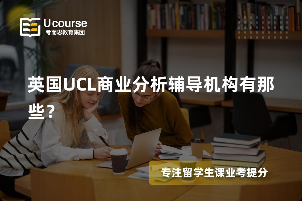 英国UCL商业分析辅导